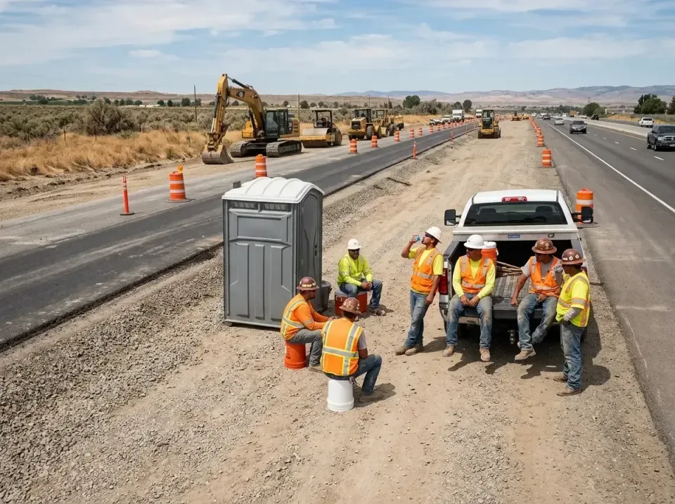 highway-road-construction-crew-007 — frequently asked questions, Porta Potty and Restroom Rentals in Maumelle, AR